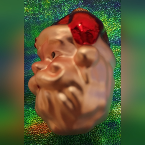 Santa Vintage Mercury blown Glass Christmas holiday ornament BENIFITS CHARITY - Picture 5 of 5